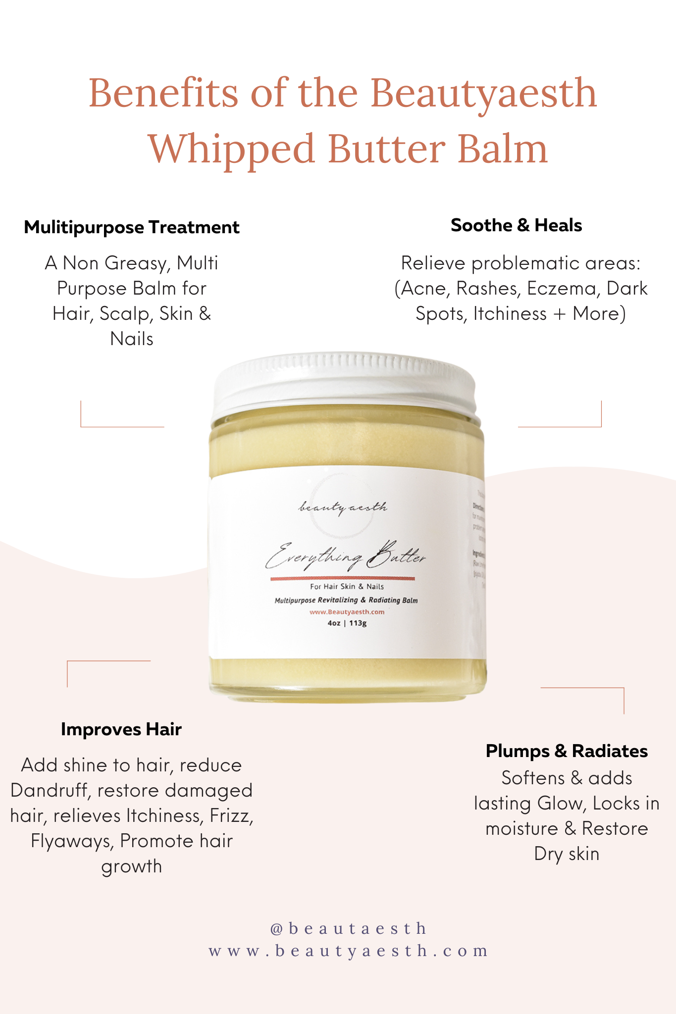 Everything Butter Balm｜All Purpose Body Butter for Skin & Hair